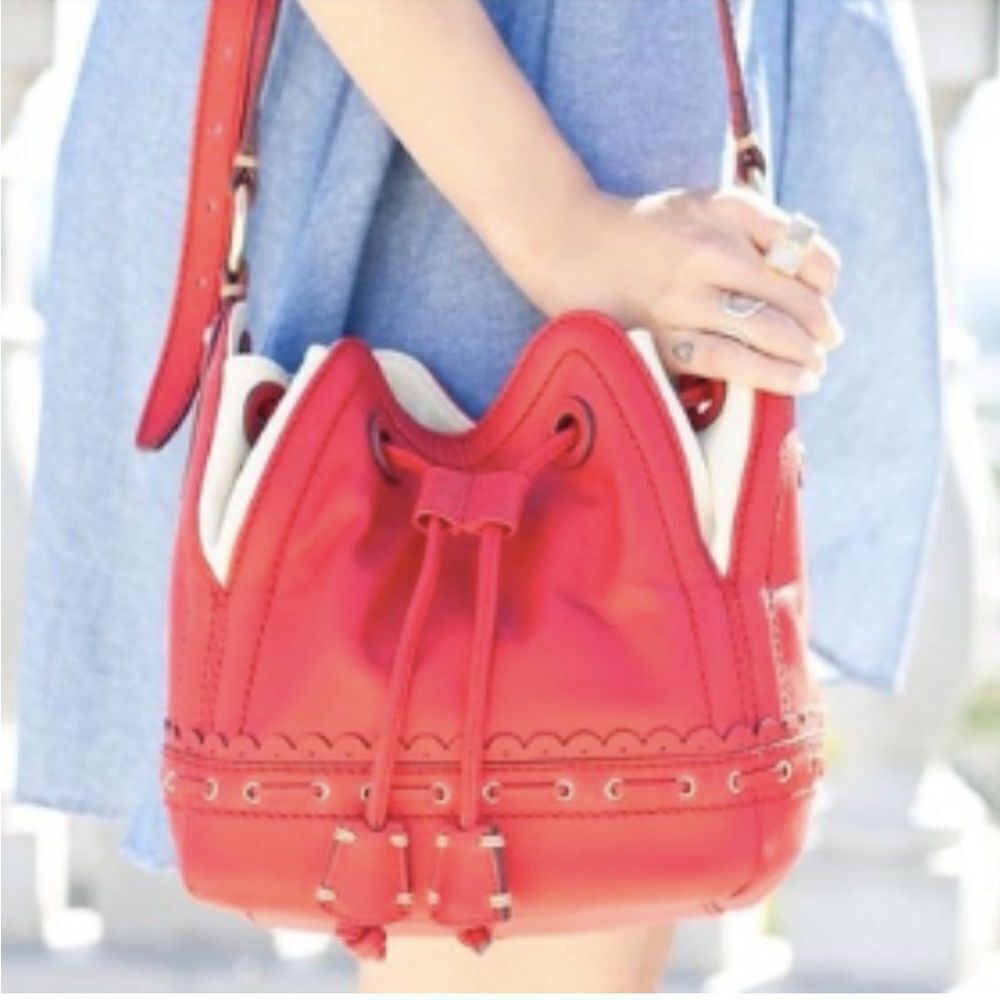 Isabella Fiore Lotus Drawstring Bag